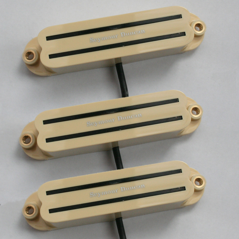 Image is loading Seymour-Duncan-SHR-1-Strat-Hot-Rails-set-